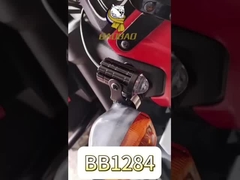 Blanco amarillo 12V Universal MINI LED faro Motocicleta foco de luz