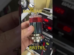 H4 BA20D Casilla negra 80V Universal de la motocicleta lámpara delantera LED