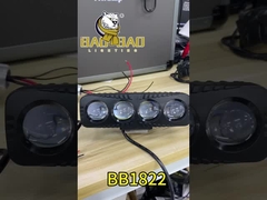 Plastico de 4 cuentas Blanco Amarillo Flash Rojo Disponible Parte de decoración de la bicicleta