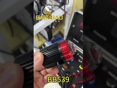 46W Metal Blanco Amarillo Motorcycle Auxiliary LED Mini luz de niebla de conducción