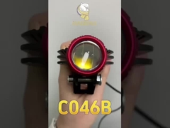 80V Aluminio Blanco Amarillo Mini Flash Lente LED Faros Luz de Niebla Disponible