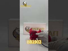 80V Bull Shape RGB Flash 2 Perlas Proyector auxiliar Luz de niebla para bicicleta