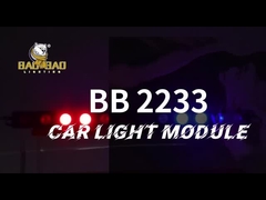 6 LED 12 LED VIP Luz Rojo Azul Strobe Modulo de lujo CG Disponible piezas de auto