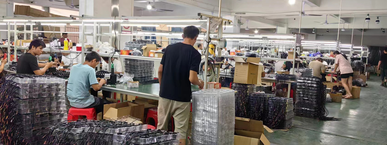 Guangzhou Baobao Lighting Co., Ltd. línea de producción del fabricante