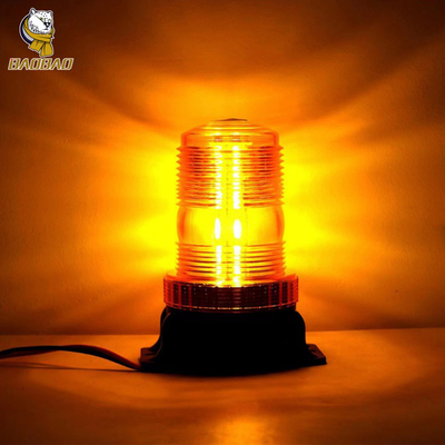 Luz LED de advertencia de blaster giratorio universal de 24 V con flash rojo y azul