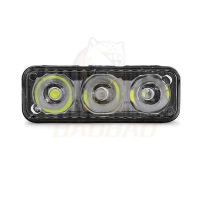 3 lámparas de giro LED 9W Flash constante luz impermeable para motocicleta