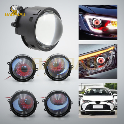 Rojo Azul Ojo de Demonio Disponible Faros de automóviles Decoración interior