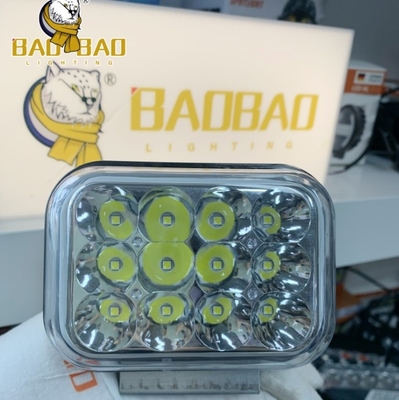 12 Led Metal Rojo Azul Parpadeante Policía Luz de faro bombilla para motocicleta