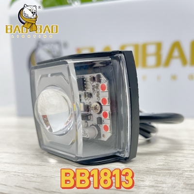 1 LED de motocicleta LED de varios colores Mini Luz Lucencia Motocicleta Spotlight