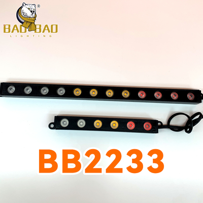 6 LED 12 LED VIP Luz Rojo Azul Strobe Modulo de lujo CG Disponible piezas de auto