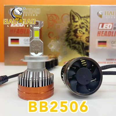 BAOBAO BB2506 4 Cobre 6000K 200W 180W 160W bombilla de faro LED para automóvil